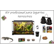 Kit profesional para lagartos terrestres